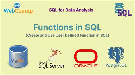 SQL 13 Function In SQL Create And Use Function In SQL User