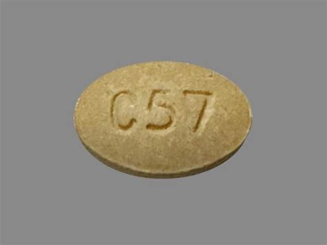 C57 Yellow And Capsule Oblong Pill Images Pill Identifier Drugs