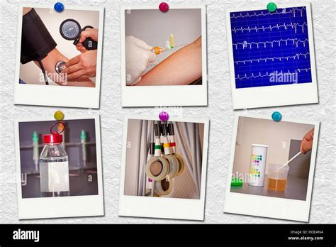 Medical Health Care Collage Stock Photo Alamy