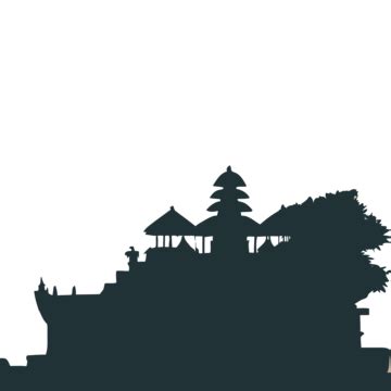 Silent Day Nyepi Silent Day Balinese Temple Decoration Vector