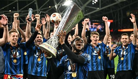 Foto Ukir Sejarah Baru Trofi Liga Europa Pertama Bagi Atalanta