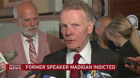 Former Illinois House Speaker Mike Madigan Indicted In Racketeering