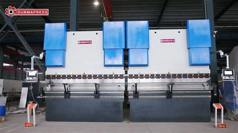 Durmapress Hydraulic Press Brake Double Tandem Sheet Metal Plate Mm