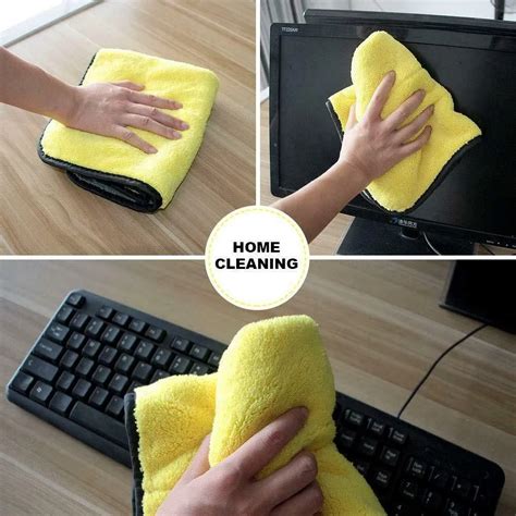 Multi Function Super Absorption Double Sided Microfiber Cloths Car Wash Cleaning Towels Car