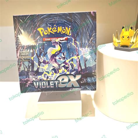 Promo Kartu Pokemon Booster Box Violet Ex Sv1v Pokemon Tcg Indo