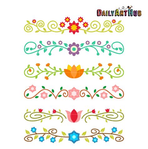 Flower Border Design Clip Art Images Best Flower Site