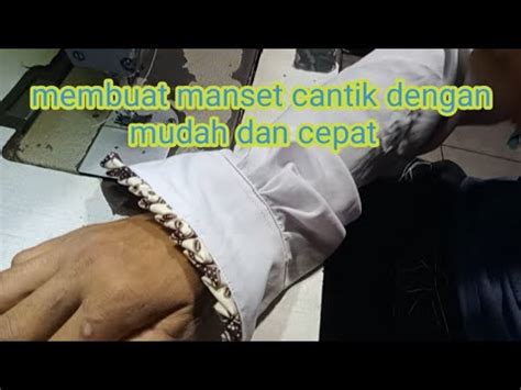 Membuat Manset Cantik Dengan Mudah Dan Cepat Youtube