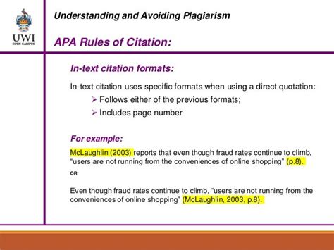 In Text Citations Apa 6th Ed