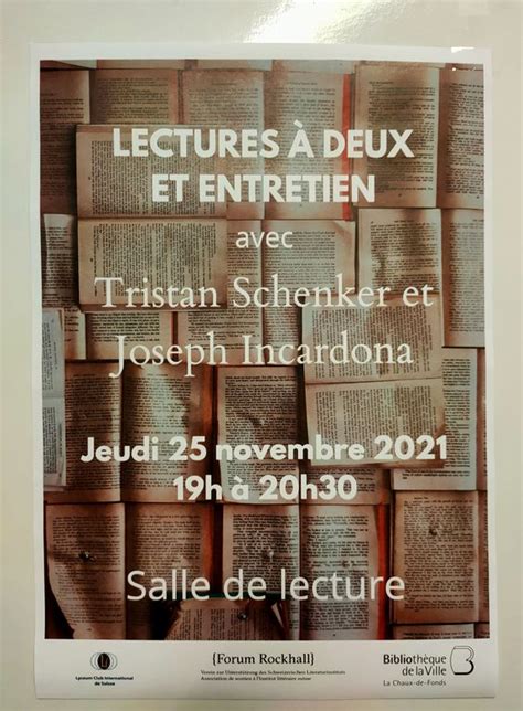 Lecture Publique Une Voix Et Un Corps Institut Litt Raire Suisse