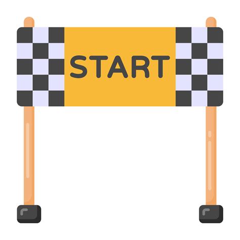 Start Line Clipart 