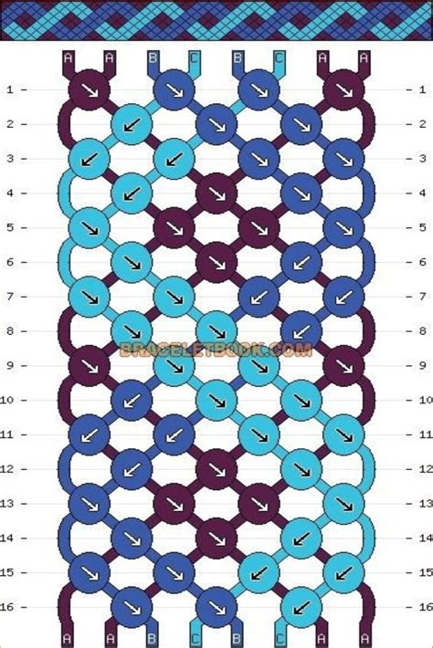 Friendship Bracelet Patterns 8 Strings