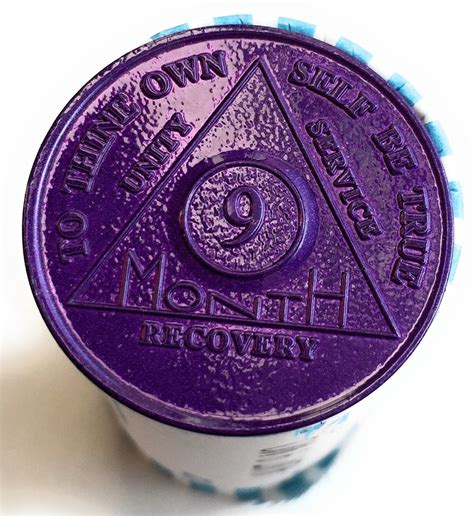 9 Month Aa Medallions Tagged Birthday Cake Recoverychip