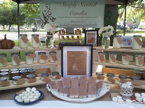 Craft Show Candle Display Simplyscentedcandle Craft