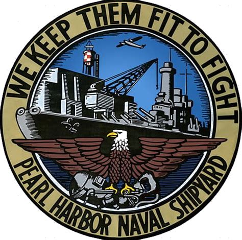 Pearl Harbor Naval Shipyard Logo