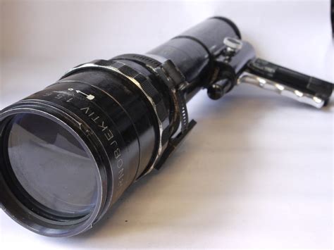 Novoflex 40cm F56 Fernobjectiv Lens With Pistol Gip Focusing With