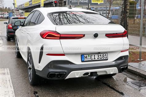 Nuevas Fotos Espía Del Bmw X6 Facelift 2023 Desvelan Interesantes Detalles