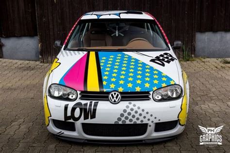 Vw Golf 4 Gti Der Pop Art Golf Schwabenfolia Mtchbx Designs Tuning 6 190x127 Golf 4 Car