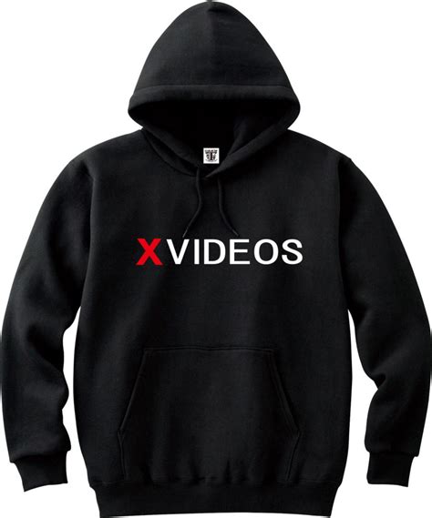 XVIDEOS エックスビデオ ロゴ フーデットパーカー WARO Tee