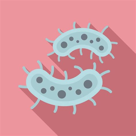 Premium Vector Biohazard Bacteria Icon Flat Illustration Of Biohazard