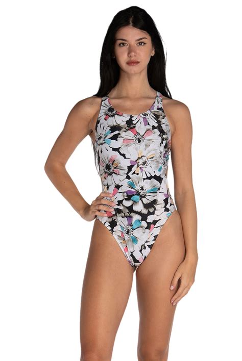 ᐉ Купальник для плавання в басейні Arena Zinnia Party Swimsuit Swim Tec ...
