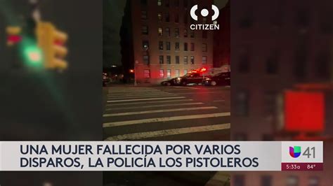 Muere Mujer Tras Ser Baleada En Brooklyn NY Video Univision 41