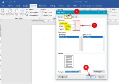 Ukuran Kertas F4 Dan Cara Mengaturnya Di Ms Word And Excel