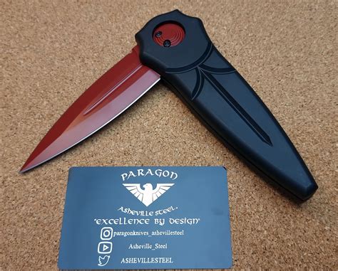 PARAGON WARLOCX CV B D G CRB Microtech Knives