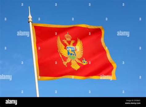 Montenegro Flag Hi Res Stock Photography And Images Alamy