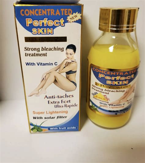 Perfect Skin 3 Days White Oil Strong Bleaching Treatment Skin Glow Haven