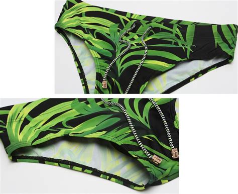 Europe Size Men Swimwear Sexy Mens Swim Brief Swimming Bikini Pouch Wj Enhance Front Pocket