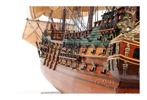 Friesland Wooden Ship Model Tall Ship Frigate Decor