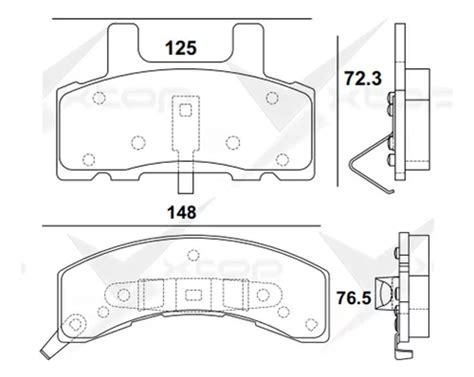 Balatas Delanteras Cadillac Escalade Xtop High Carb N Env O Gratis