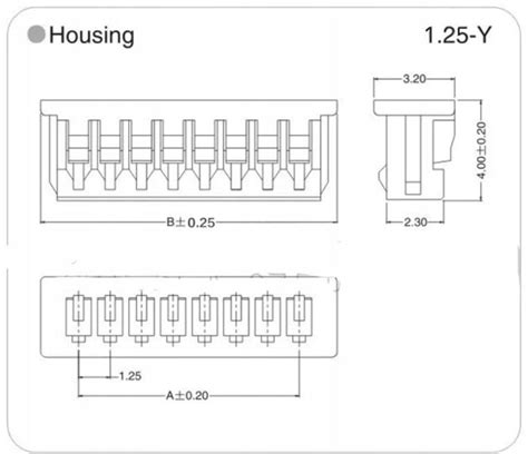 Złącze konektor Micro JST 1 25mm 5 Pin Kostka ERLI pl