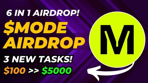 [part 2] Mode Airdrop Qualify For 6 Airdrops Now Complete Step By