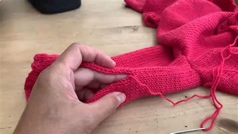 How To Do The Mattress Stitch In Knitting Step By Step Tutorial Video