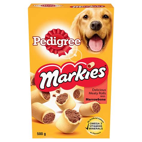 Pedigree Meaty Rolls With Marrowbone 500g Dog Treats Bandm