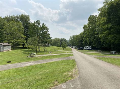 Paint Creek State Park Campground Views