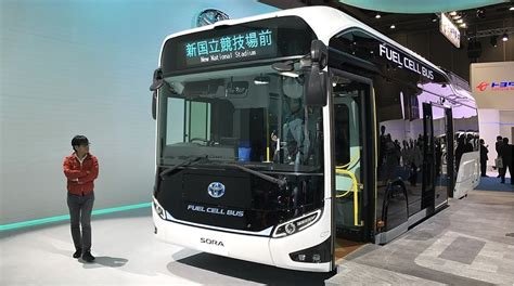 Toyota Fuel Cell Bus Ready For Commercialization Sustainable Bus