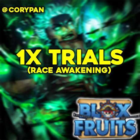 Blox Fruit - 1x Trials (Race V4 Awakening)