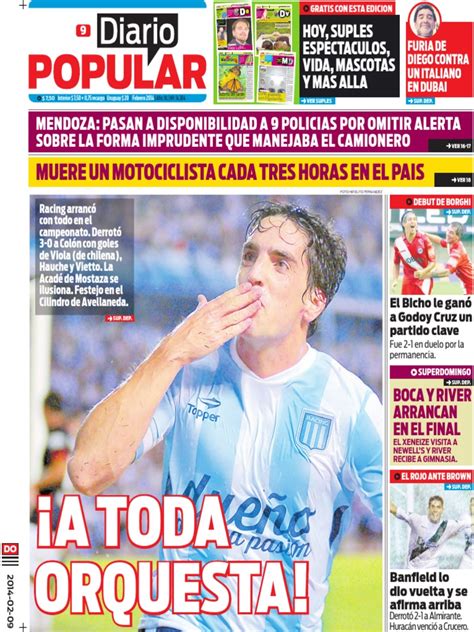 Tapa Diario Popular 09 02 2014 Pdf Destrucción Del Habitát Objeto