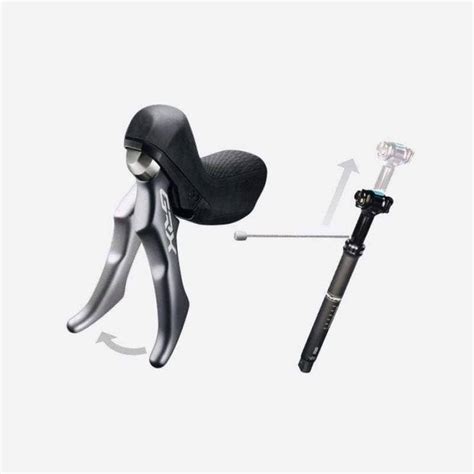 Shimano GRX ST RX810 Left Dropper Lever Hydraulic Brakeset With Caliper