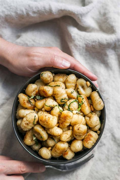 Vegan Brown Butter Gnocchi The Curious Chickpea