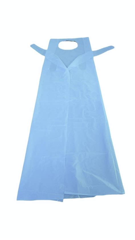 Plain Ldpe Disposable Apron For Safety Protection Size Extra Large