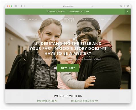 13 Best Squarespace Church Websites 2024 Colorlib