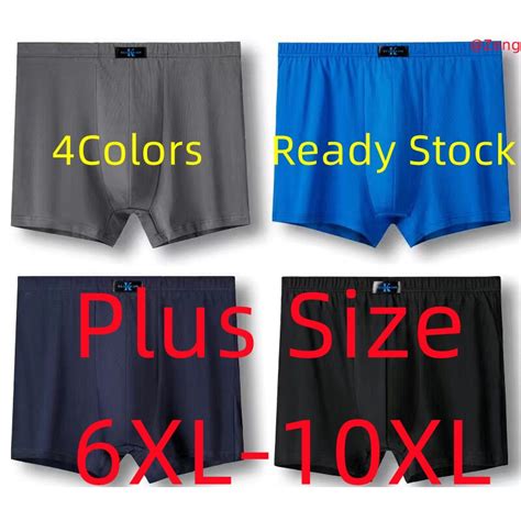 Plus Size 10XL 9XL 8XL 7XL 6XL Men S Boxer Underpants Big Size Loose