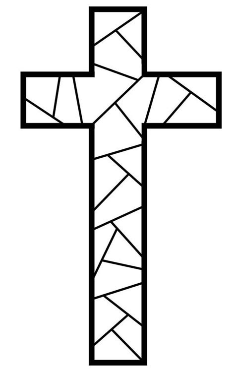 Printable Cross Coloring Pages