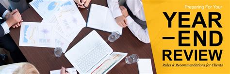 Preparing For Your Year End Review Rules And Recommendations For