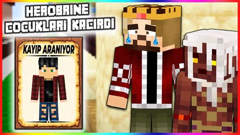 M Necraft Herobrine Vs H Samett N Minecraft Zengin Fakir Hayat