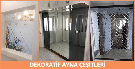 Dekoratif Ayna Çeşitleri Sineklik Satışı denizcamsineklik