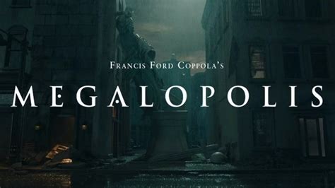 Megalópolis De Francis Ford Coppola Anticipa Su Estreno Con Una Imagen